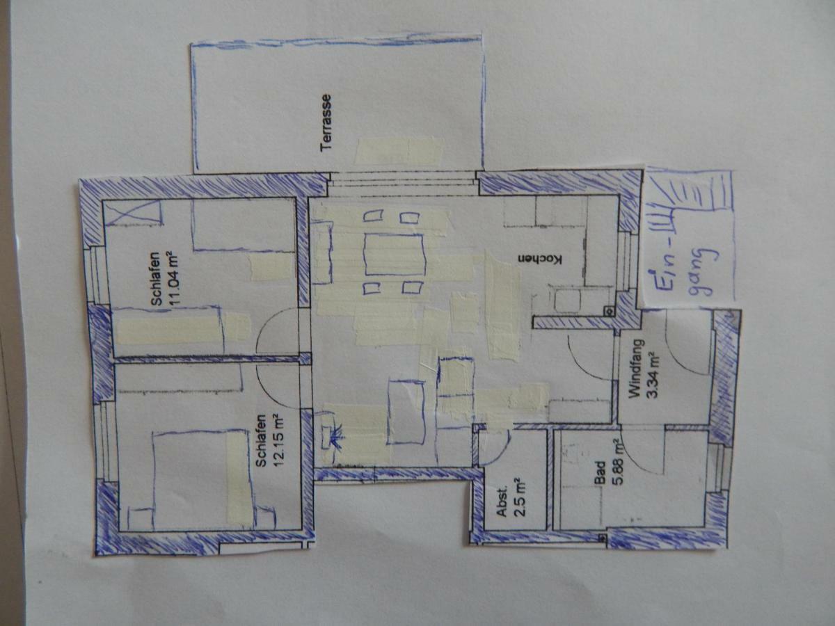 Ferienwohnung Zur Egge 바트드리버그 외부 사진